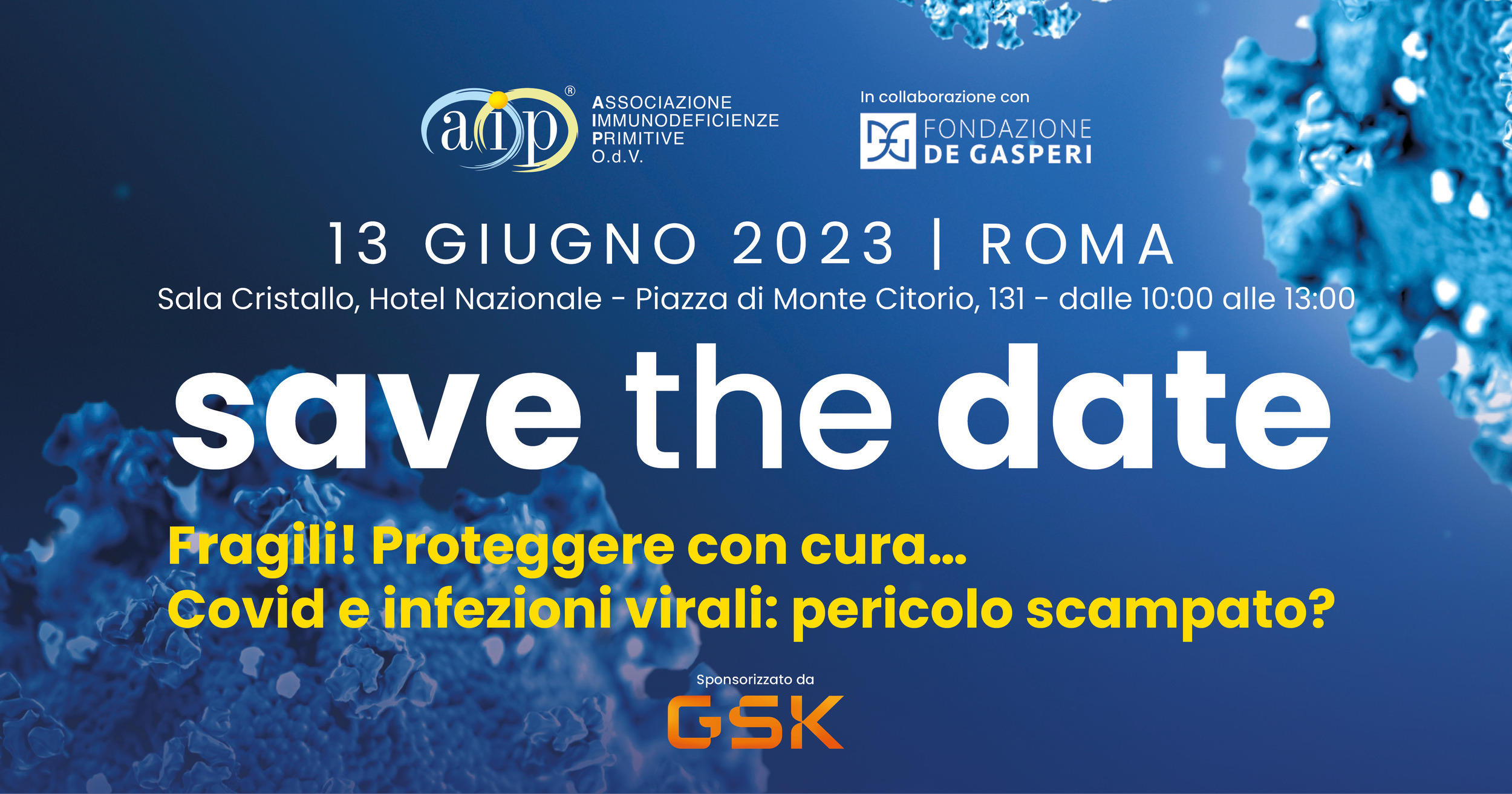 Fragili! Proteggere con cura... Covid e infezioni virali: pericolo scampato?